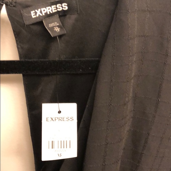 Brand new- Express long sleeved black dress - Picture 5 of 6